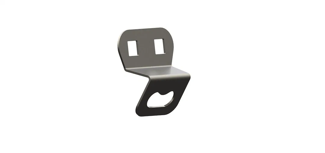 500BRS-BOM – ROAD ARMOR Bottle Opener, For Use On Treck Bed Racks Black Steel